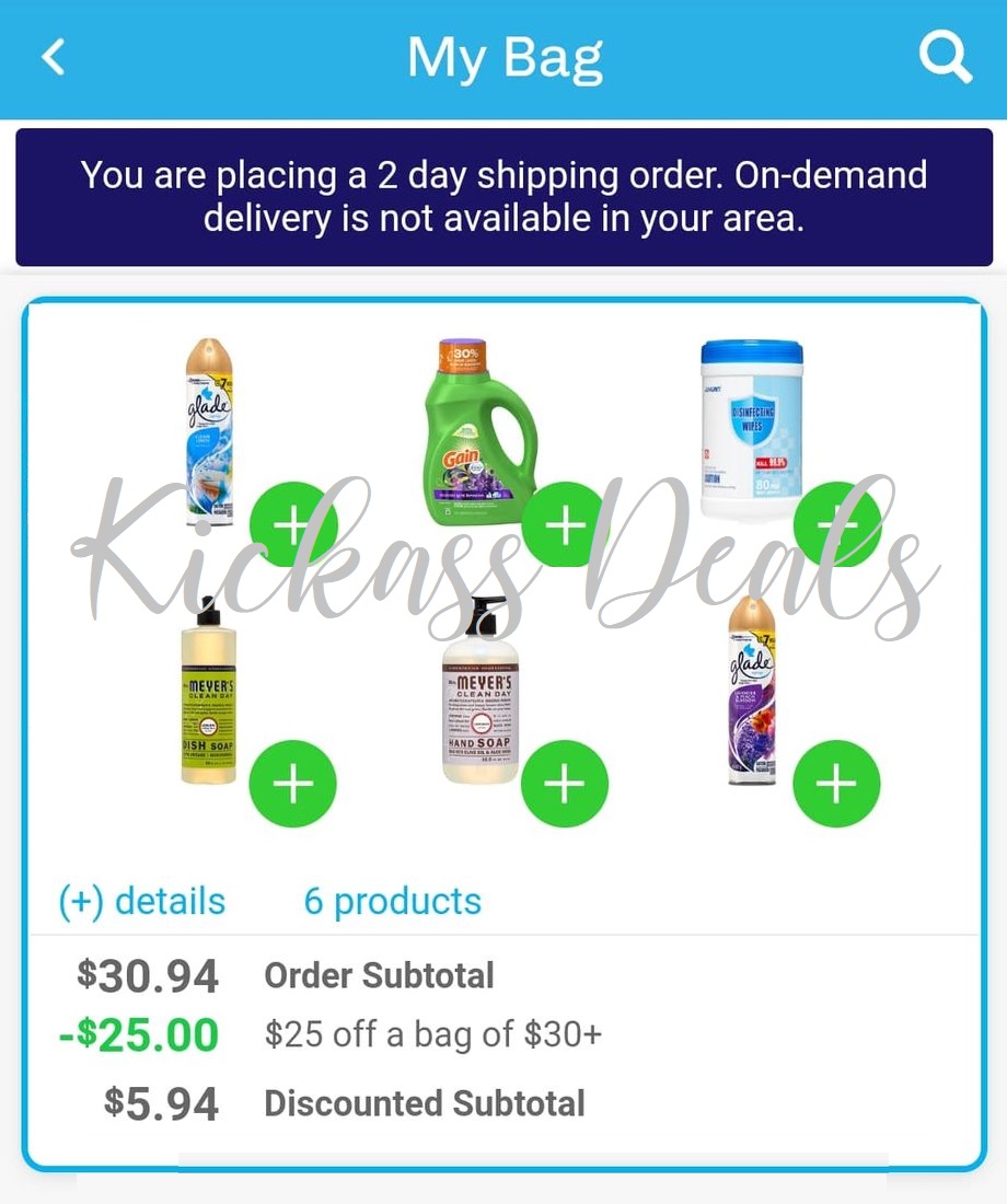 GoPuff: $25 OFF $30 PURCHASE - Kickass Deal Finder